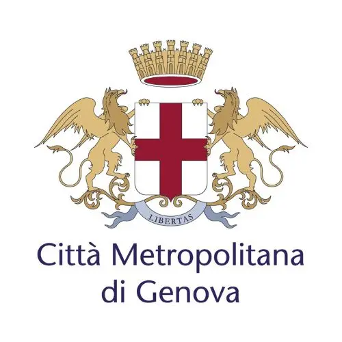 Logo Città Metropolitana di Genova - Patrocinio Convegno Visioni d'Europa nella Resistenza
